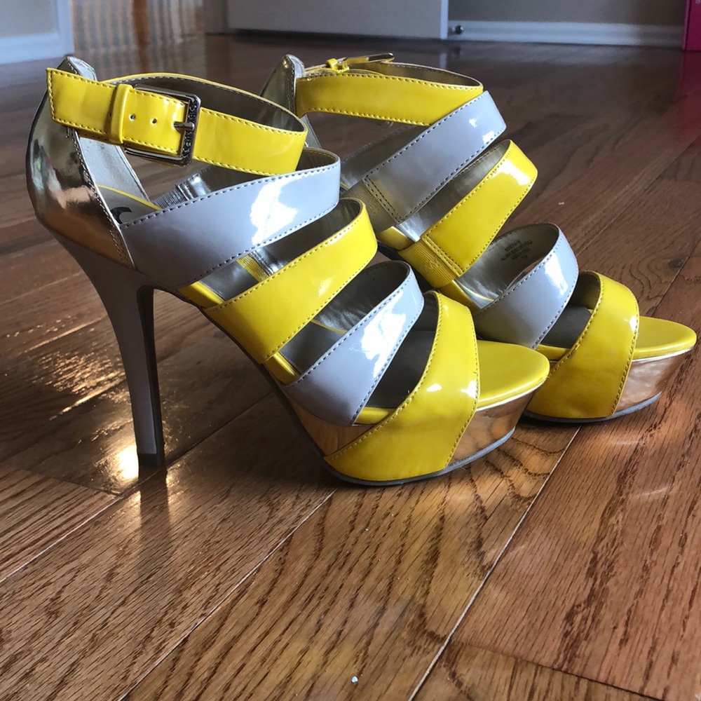 G by guess platform heels!
